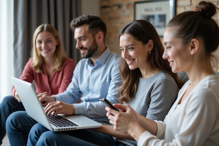 Guests booking directly on a hotel website with a modern booking engine interface