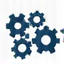 Gears icon representing operational efficiency